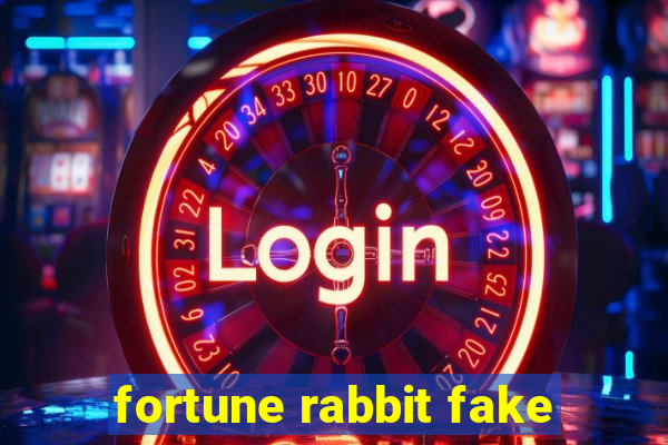 fortune rabbit fake